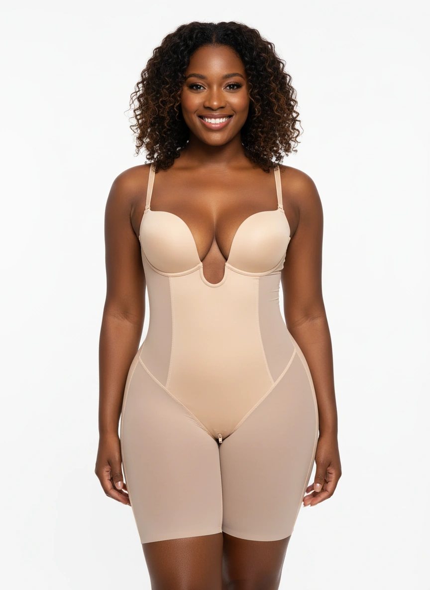 Teahlo Deep Plunge Bodysuit